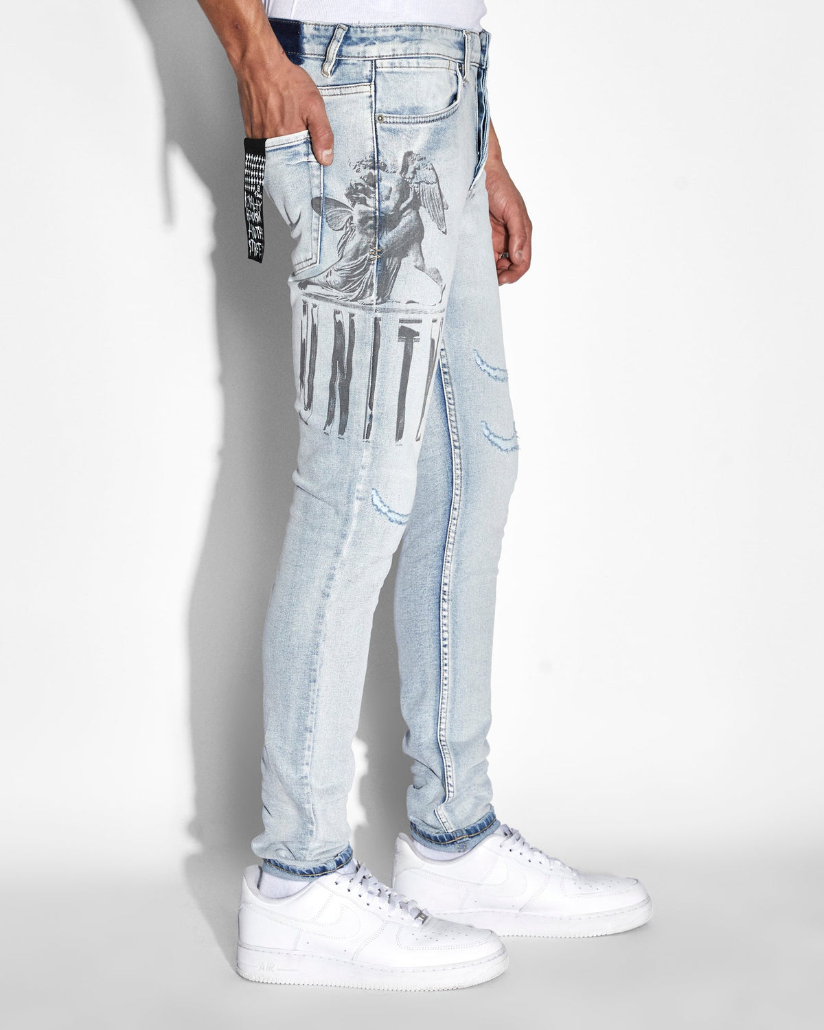 MENS VAN WINKLE LOVESIK DENIM JEANS