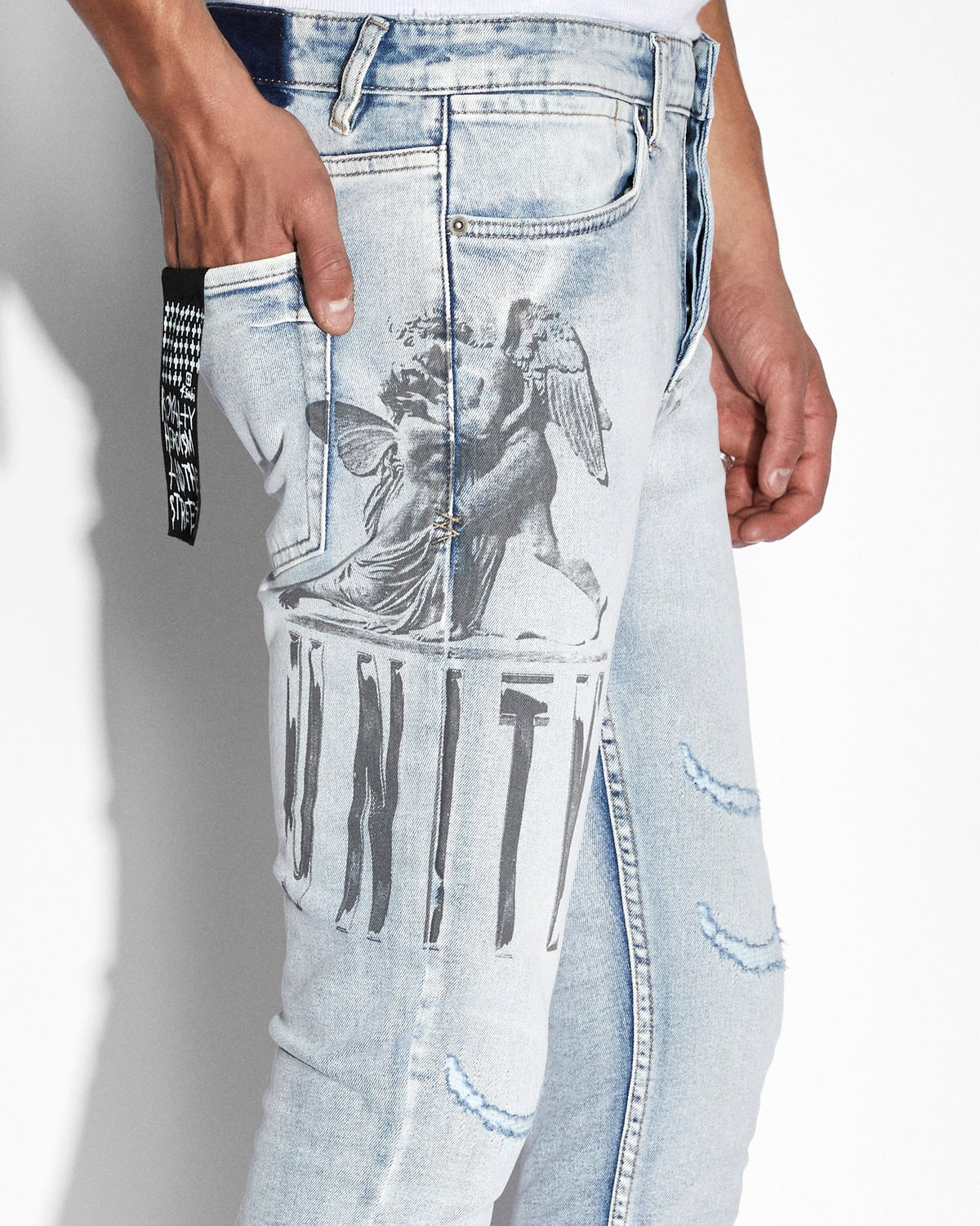 MENS VAN WINKLE LOVESIK DENIM JEANS