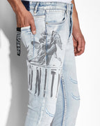 MENS VAN WINKLE LOVESIK DENIM JEANS