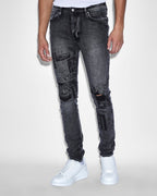 MENS VAN WINKLE MASH UP DENIM JEANS