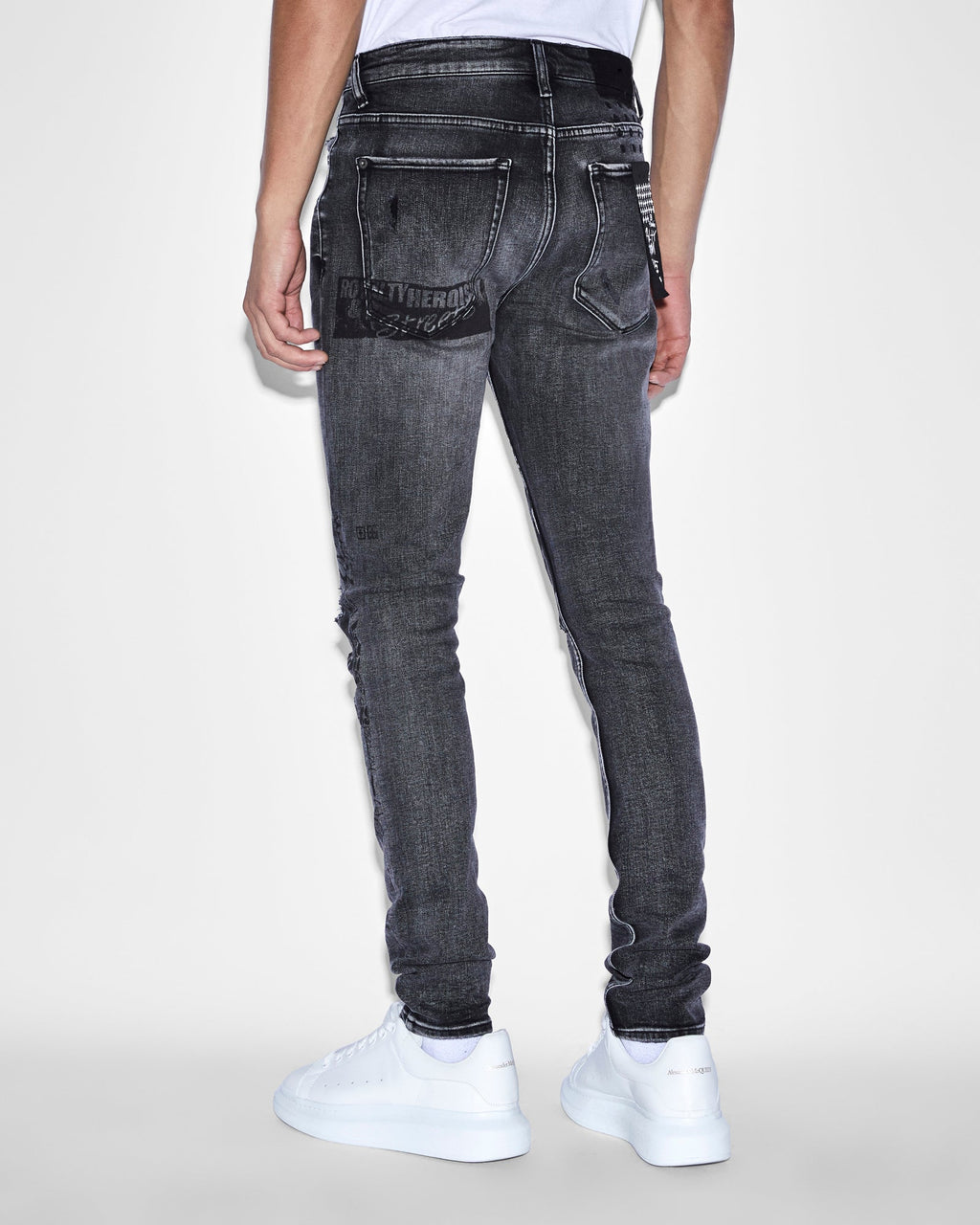 MENS VAN WINKLE MASH UP DENIM JEANS