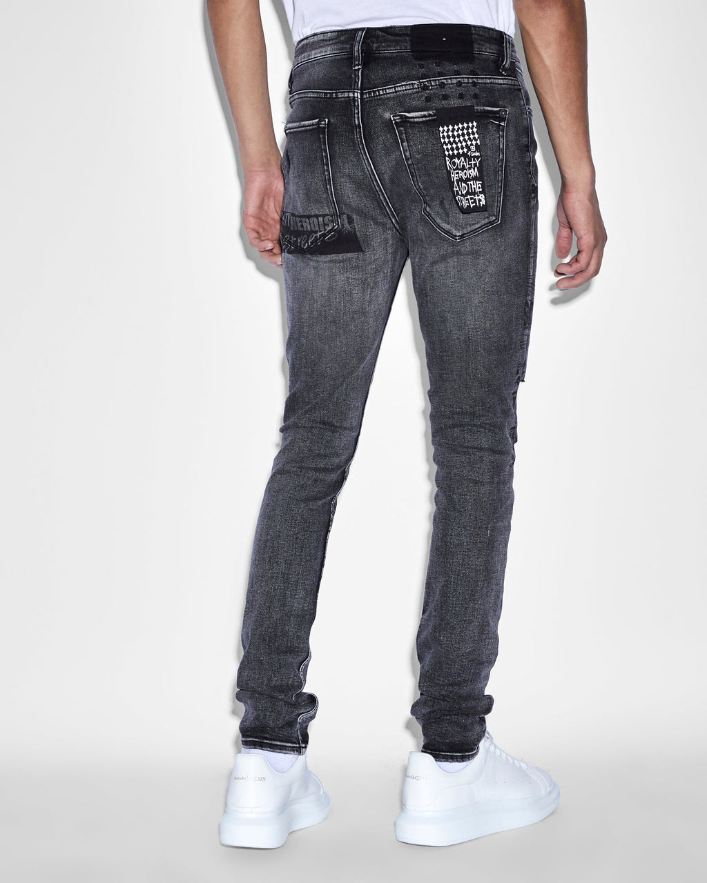 MENS VAN WINKLE MASH UP DENIM JEANS