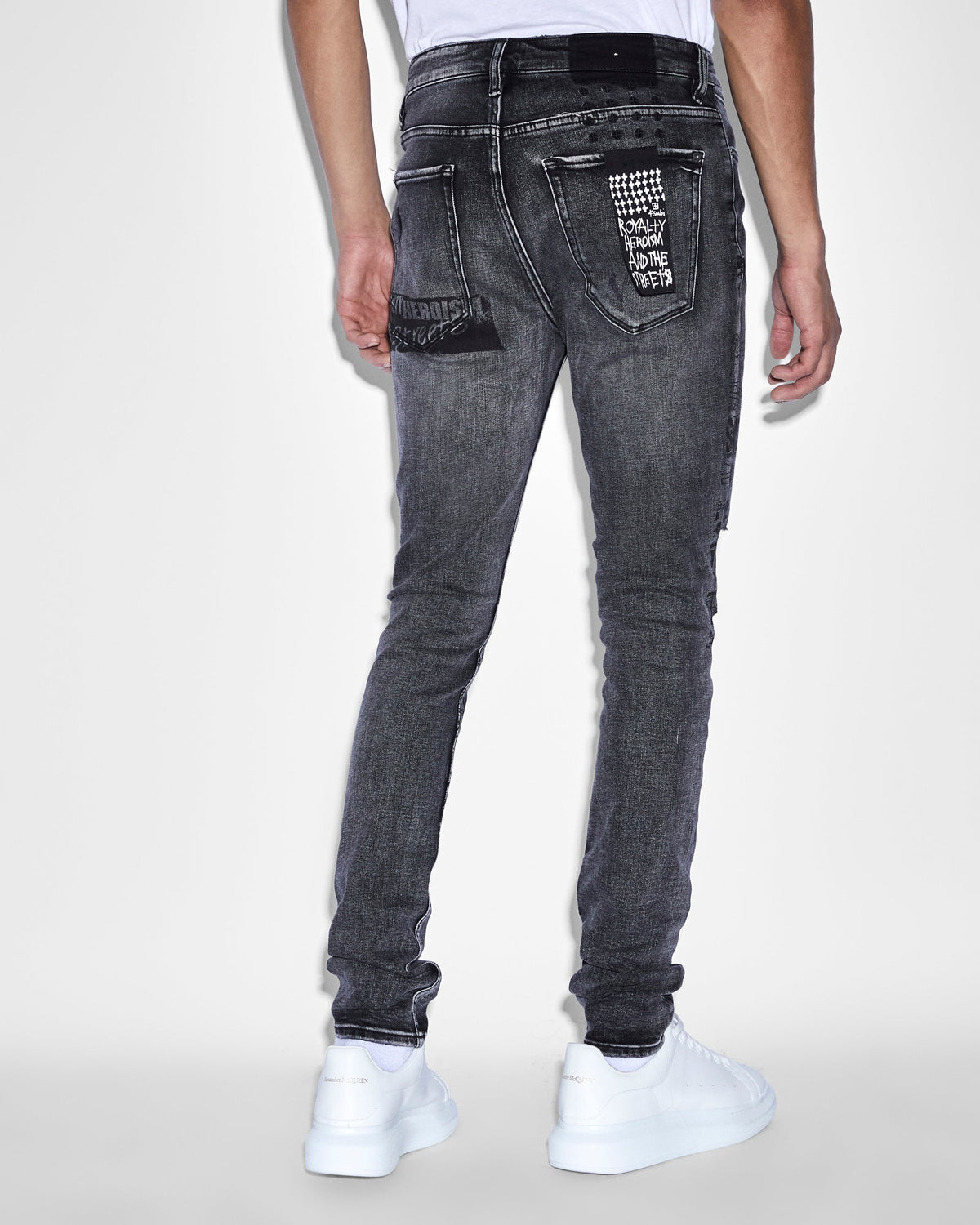 MENS VAN WINKLE MASH UP DENIM JEANS