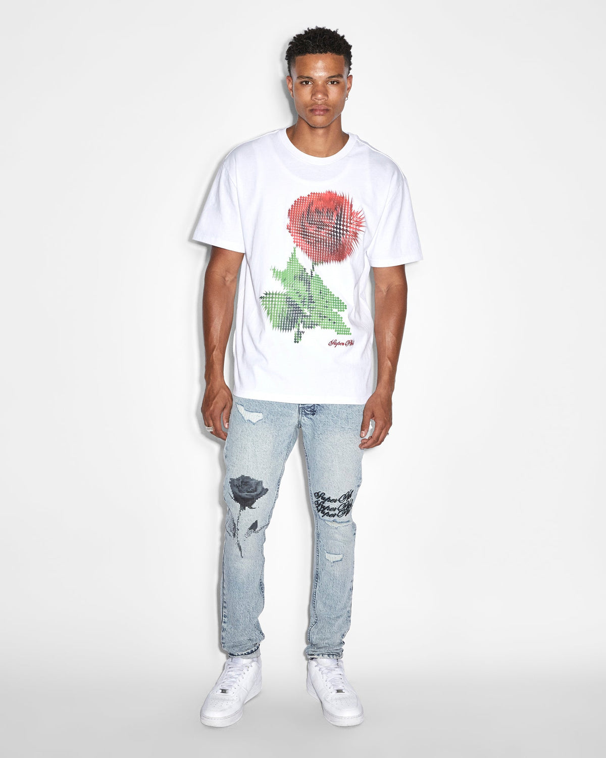 MENS VAN WINKLE PIXEL OKTANE DENIM JEANS