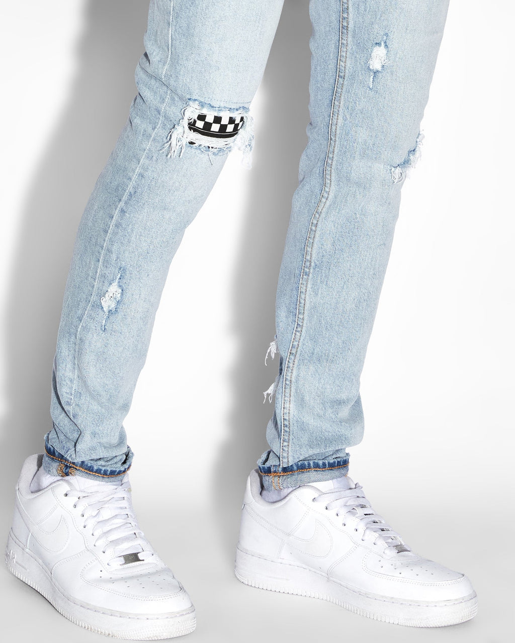 Mens Van Winkle Pure Streets Skinny Denim Jeans - Denim