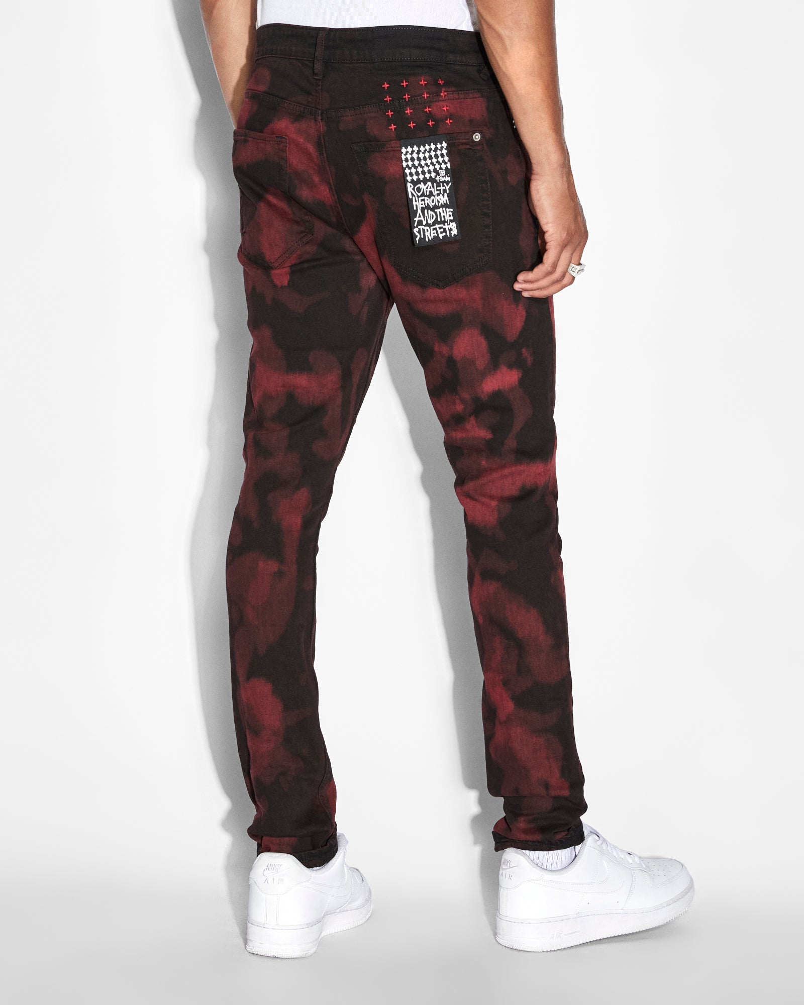 MENS  VAN WINKLE SLOWBURN SKINNY DENIM JEANS