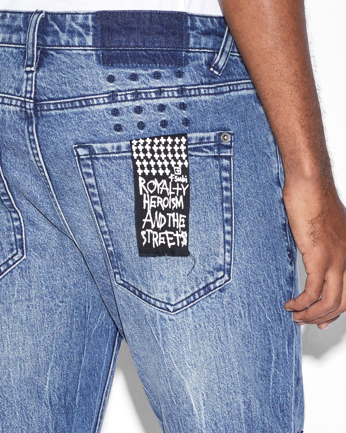 MENS VAN WINKLE BLUUU DENIM JEANS