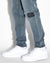 MENS  WOLFGANG 3RD DEGREE TAPERED DENIM JEANS