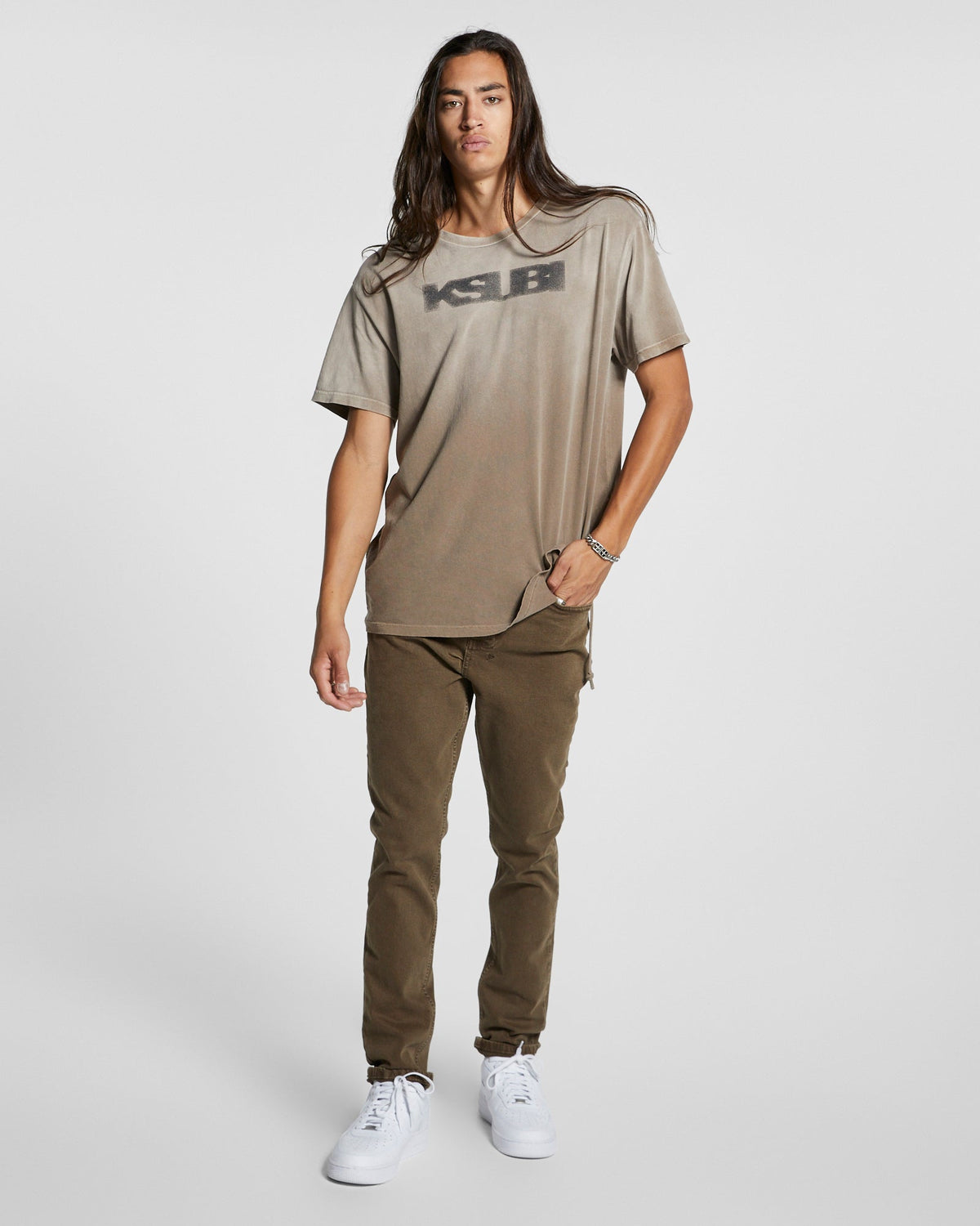 MENS WOLFGANG CLAY DENIM JEANS
