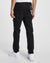 MENS  WOLFGANG K PATCH ACE BLACK TAPERED DENIM JEANS