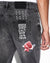 MENS  WOLFGANG ROSE GARDEN TAPERED DENIM JEANS