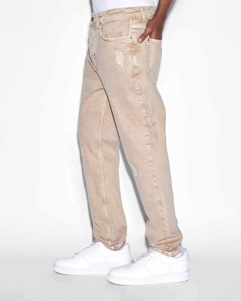 MENS WOLFGANG EARTH TONES DENIM JEANS