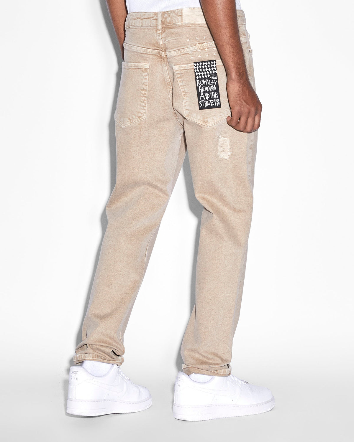 MENS WOLFGANG EARTH TONES DENIM JEANS