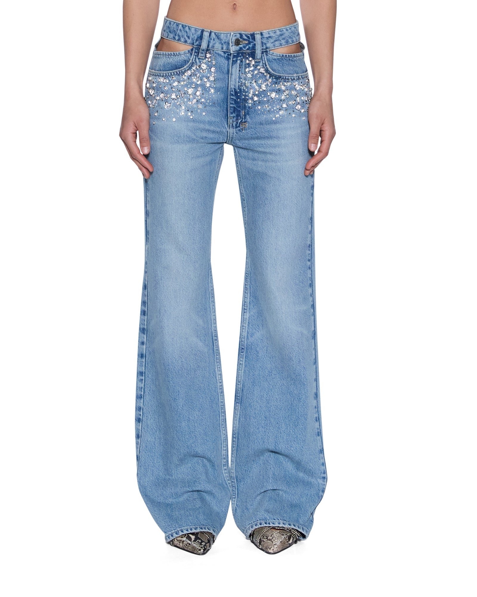 Womens Frontier Soho Kulture Krystal Bootcut Denim Jeans | Ksubi ++
