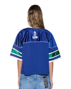 WOMENS 99 SPARK SS JERSEY BLUE FASHION TOPS