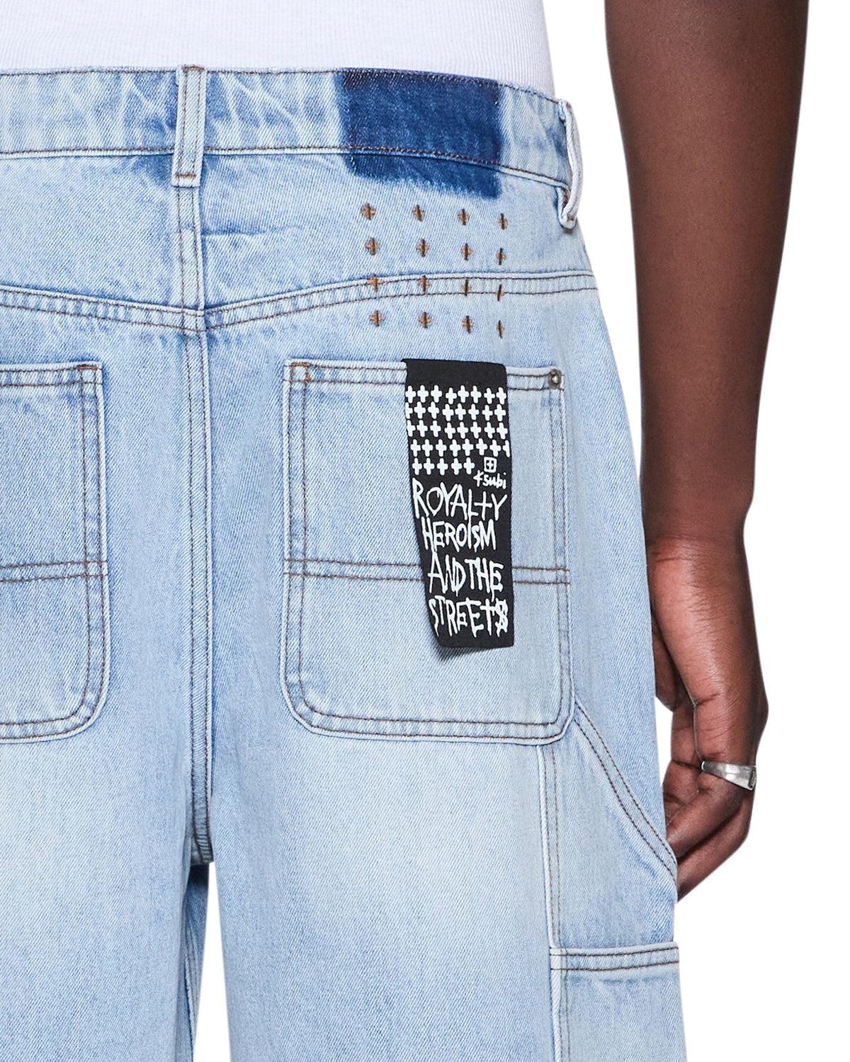 MENS MAXX OPERATOR SHORT KASPER BLUE WALKSHORTS