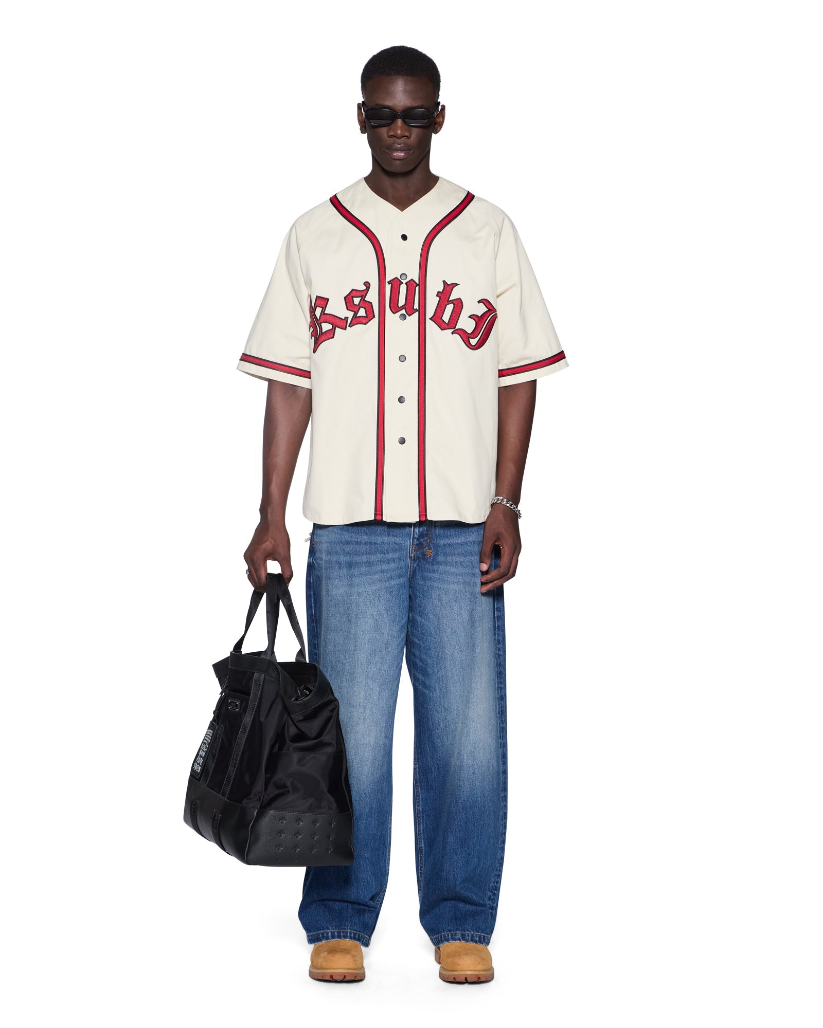 MENS KBALL BASEBALL JERSEY DESERT RELAXED FASHION TOPS