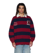 MENS RUGGED RUGBY JERSEY FIRE FADE SHIRTS