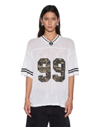 WOMENS DERBY BOYFRIEND SS JERSEY CAMO SHELL TEES