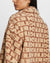 KAMILLE COAT SIGNS JACQUARD