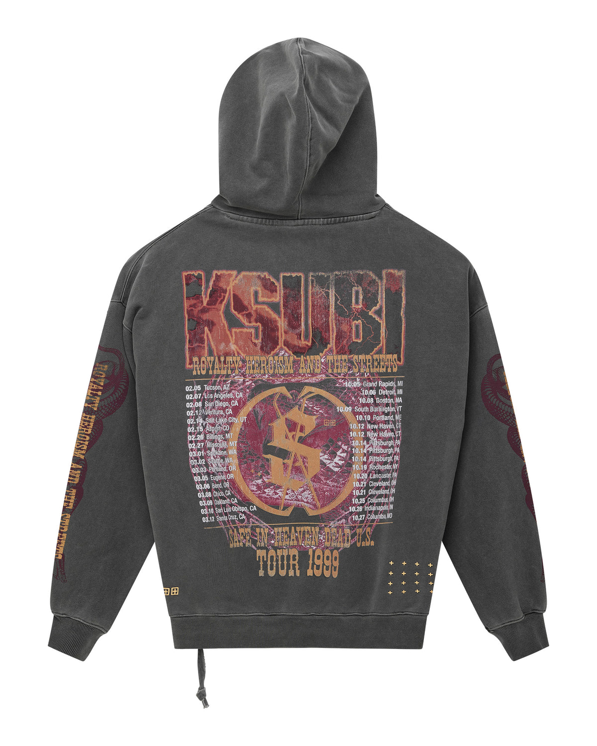 KICKSTART EKCESS HOODIE CHARCOAL