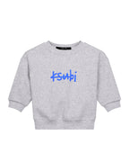 KIDS LIL 1999 BIGGIE CREW FLEECE SNOW MARLE FLEECE