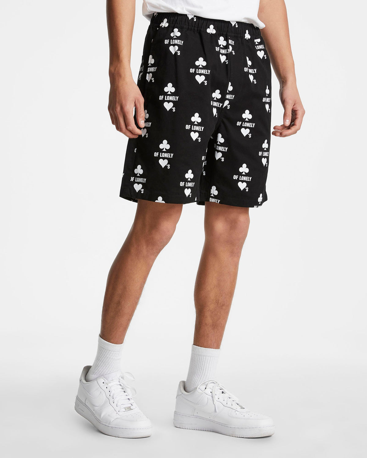 KLUB OF HEARTS SHORT BLACK