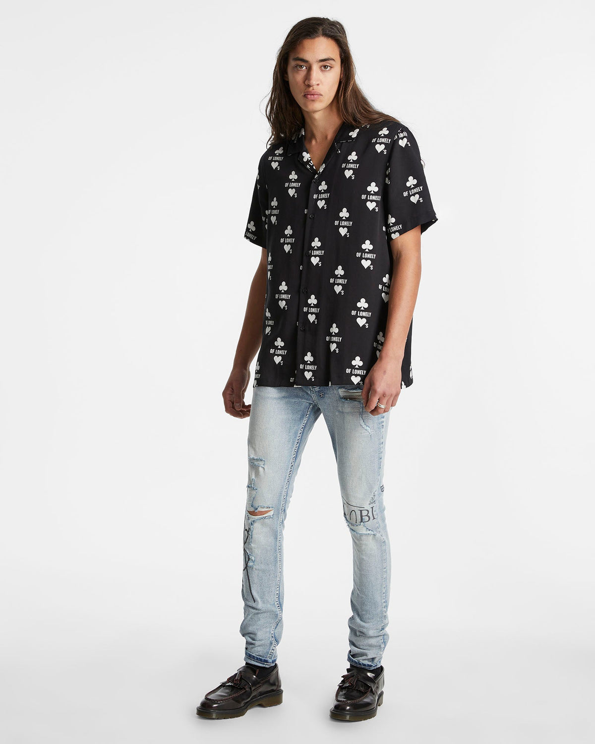 KLUB OF HEARTS RESORT SS SHIRT BLACK