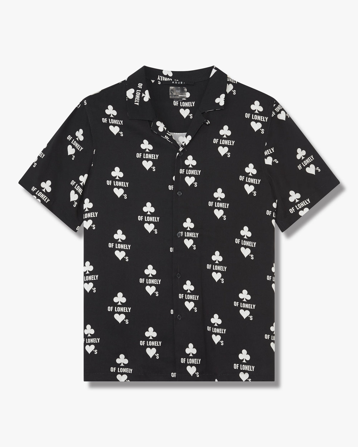 KLUB OF HEARTS RESORT SS SHIRT BLACK