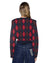 WOMENS  FABLE CARDI RED ARGYLE REGULAR KNITWEAR