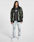 Mens Old Dollar Cardigan Green Relaxed Knitwear - Green