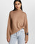 OVERSIZED KNIT BROWN SUGAR