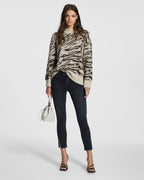 WOMENS PANTERA INTARZIA JUMPER KNITWEAR