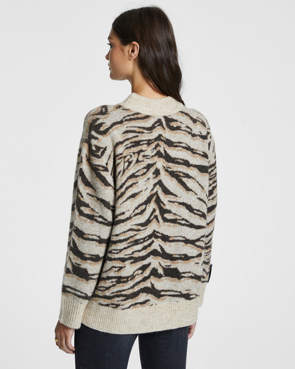 WOMENS PANTERA INTARZIA JUMPER KNITWEAR