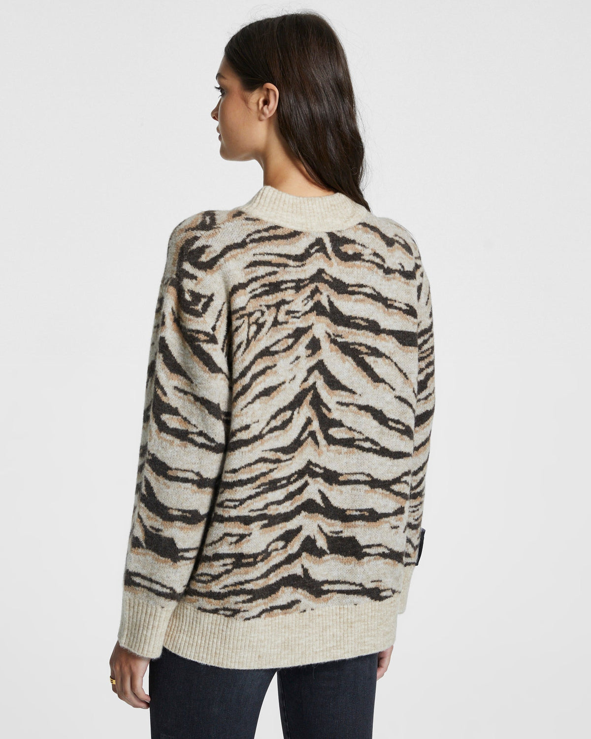 WOMENS PANTERA INTARZIA JUMPER KNITWEAR