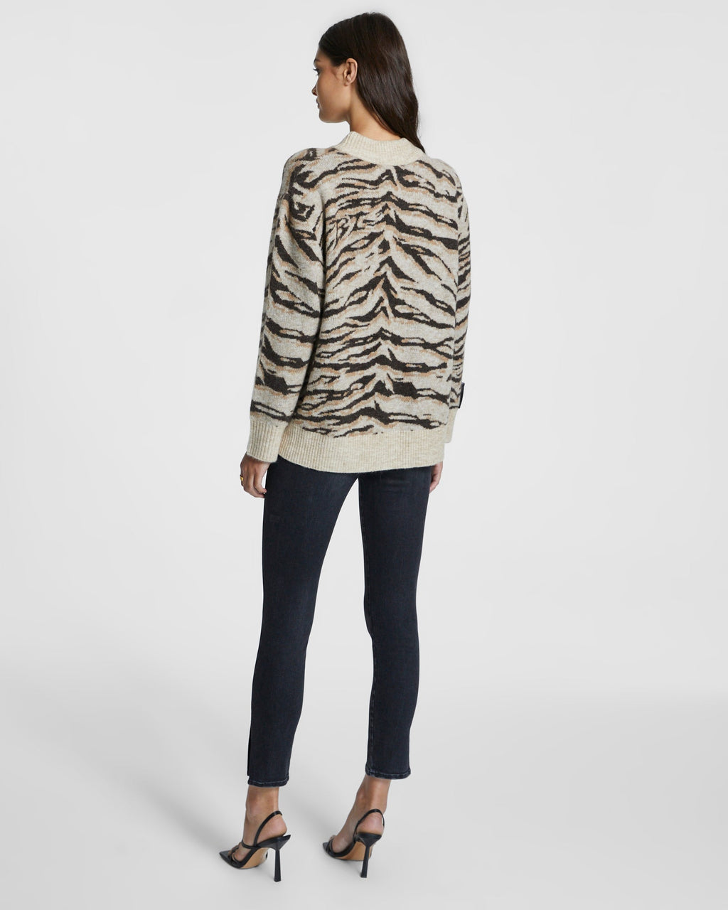 WOMENS PANTERA INTARZIA JUMPER KNITWEAR