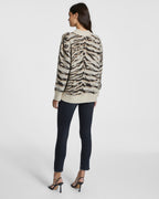 WOMENS PANTERA INTARZIA JUMPER KNITWEAR