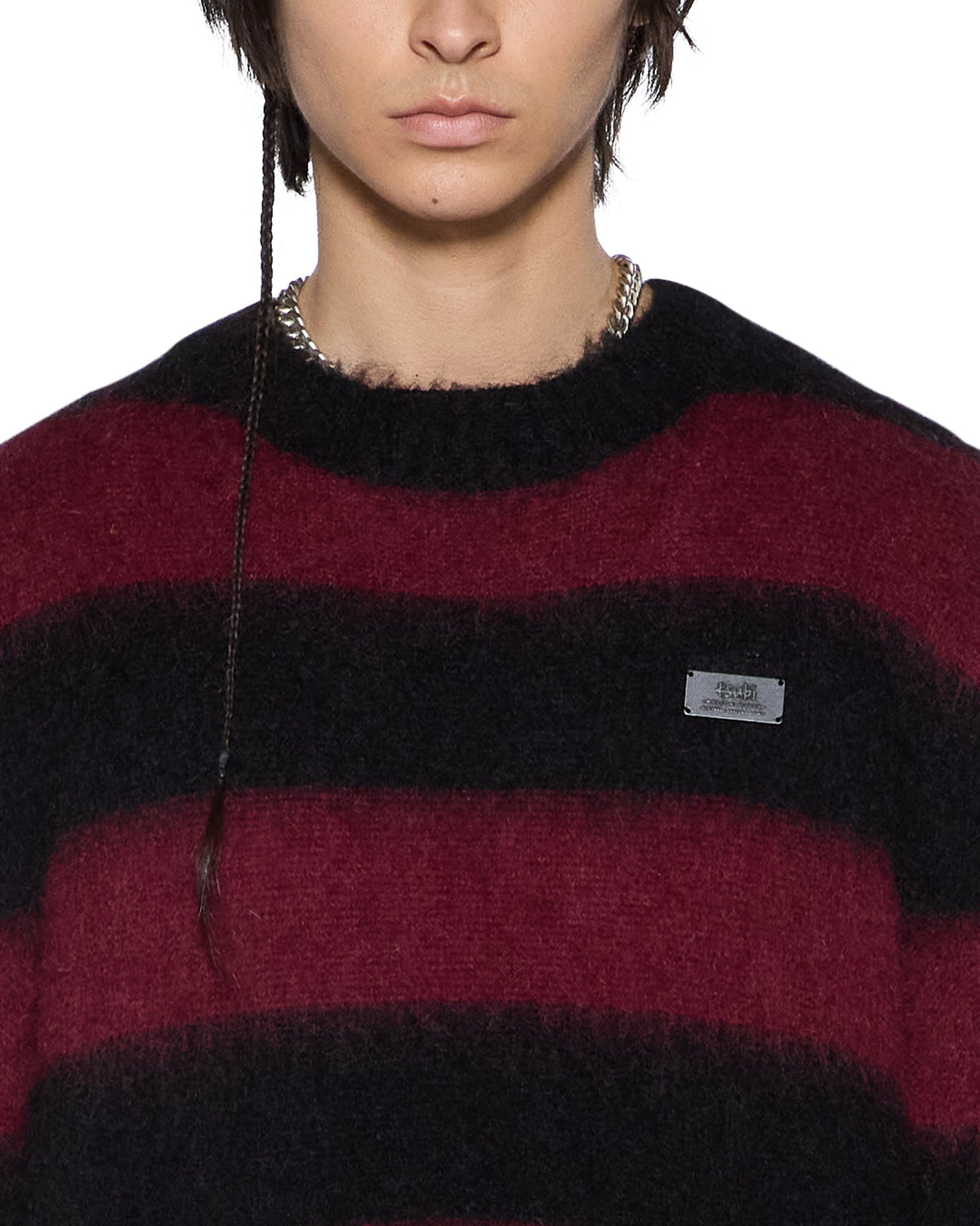 RUGGED MOHAIR KNIT CREWNECK OX
