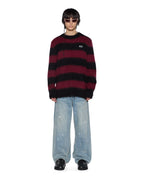 MENS RUGGED MOHAIR KNIT CREWNECK OX KNITWEAR