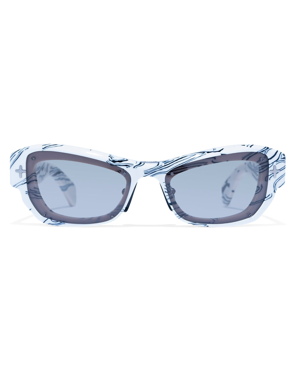 CYPHER SUNGLASSES WHITE MARBLE EYEWEAR