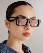 SMITHS SUNGLASSES BLACK GOLD EYEWEAR