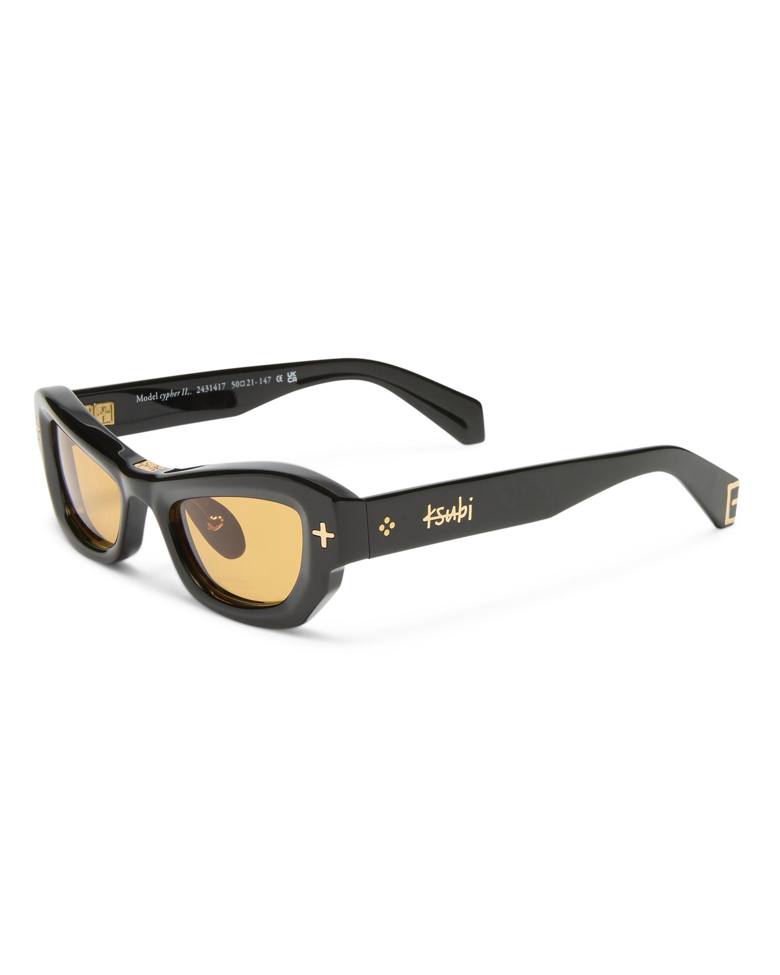 CYPHER SUNGLASSES BLACK GOLD