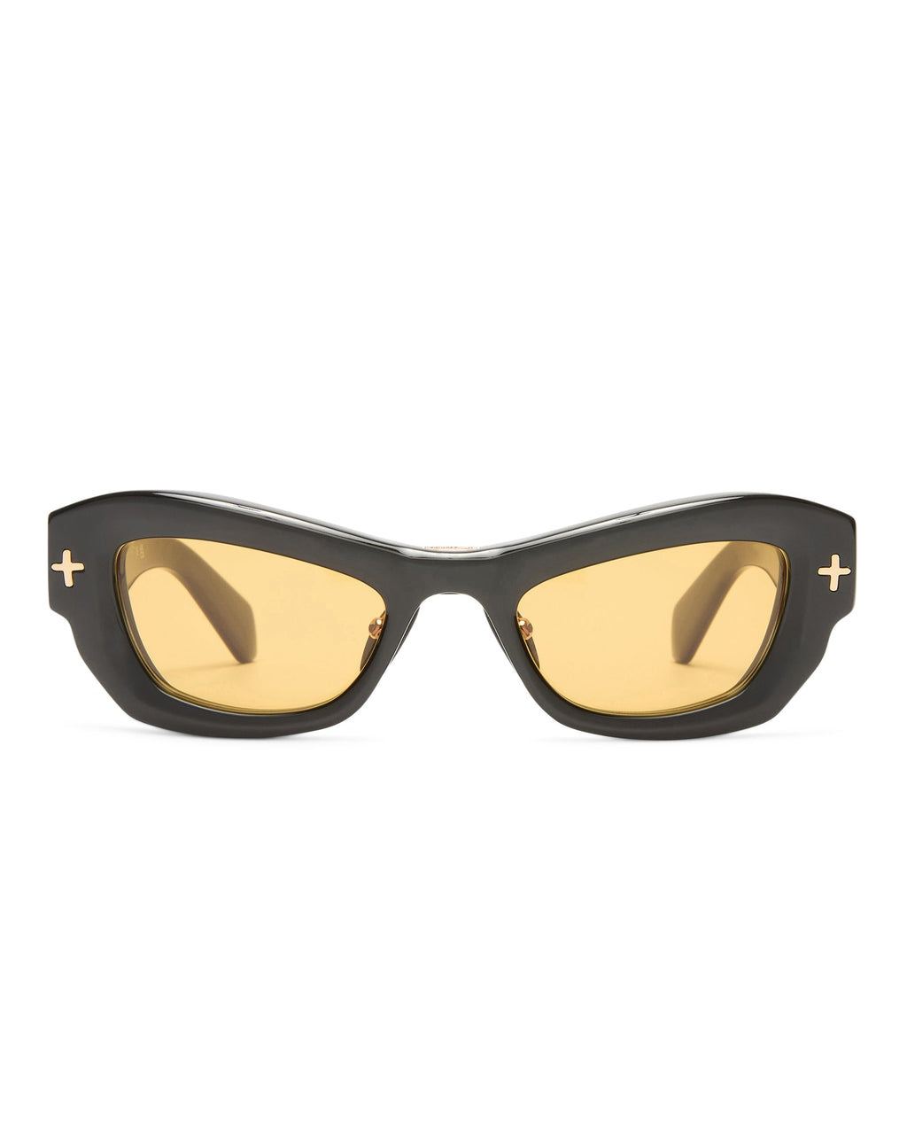 CYPHER SUNGLASSES BLACK GOLD EYEWEAR