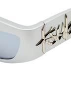 SLOANE SUNGLASSES METALLIC CHROME EYEWEAR