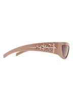 SLOANE SUNGLASSES MILKY LATEX EYEWEAR