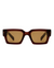  THE KINGY SUNGLASSES TOBACCO EYEWEAR
