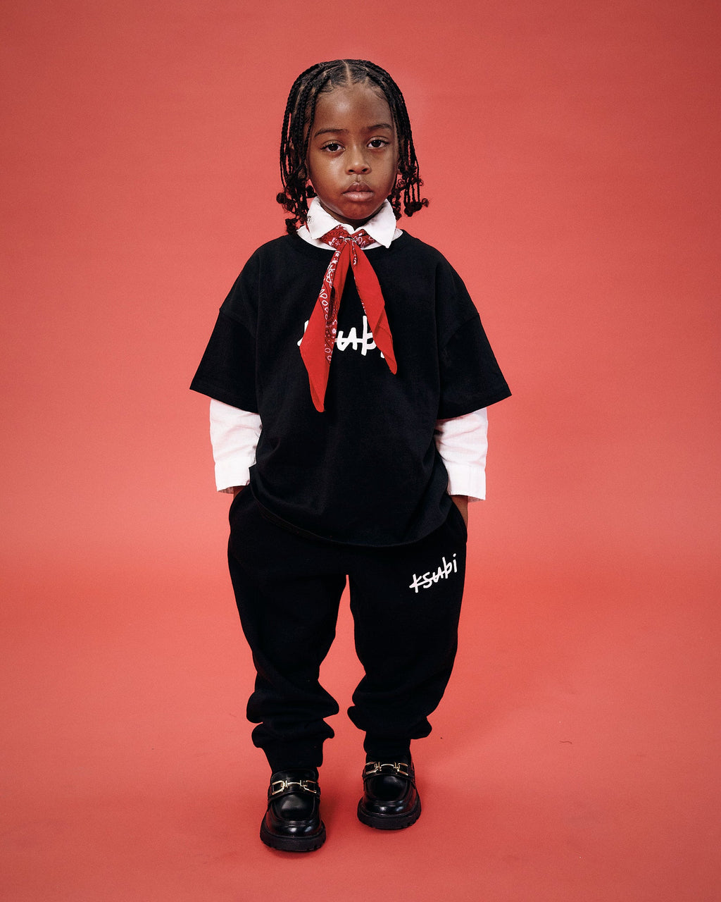 KIDS 1999 LIL TRAK PANT BLACK PANTS