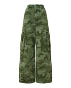 WOMENS KSUPER CARGO PANT HASH CAMO PANTS