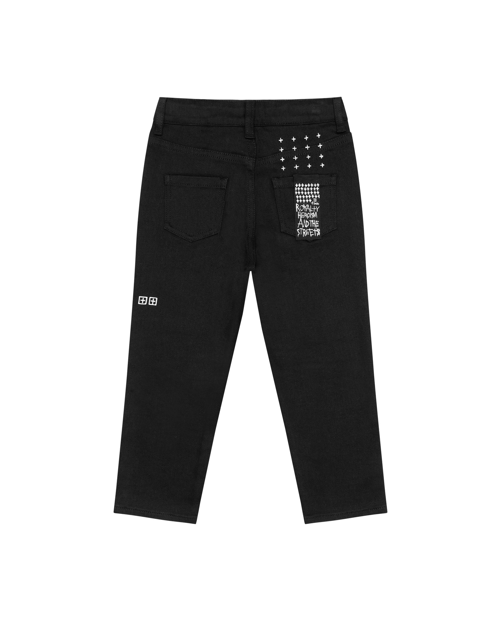 KIDS LIL JETT JEAN BLACK REBEL REGULAR DENIM JEANS