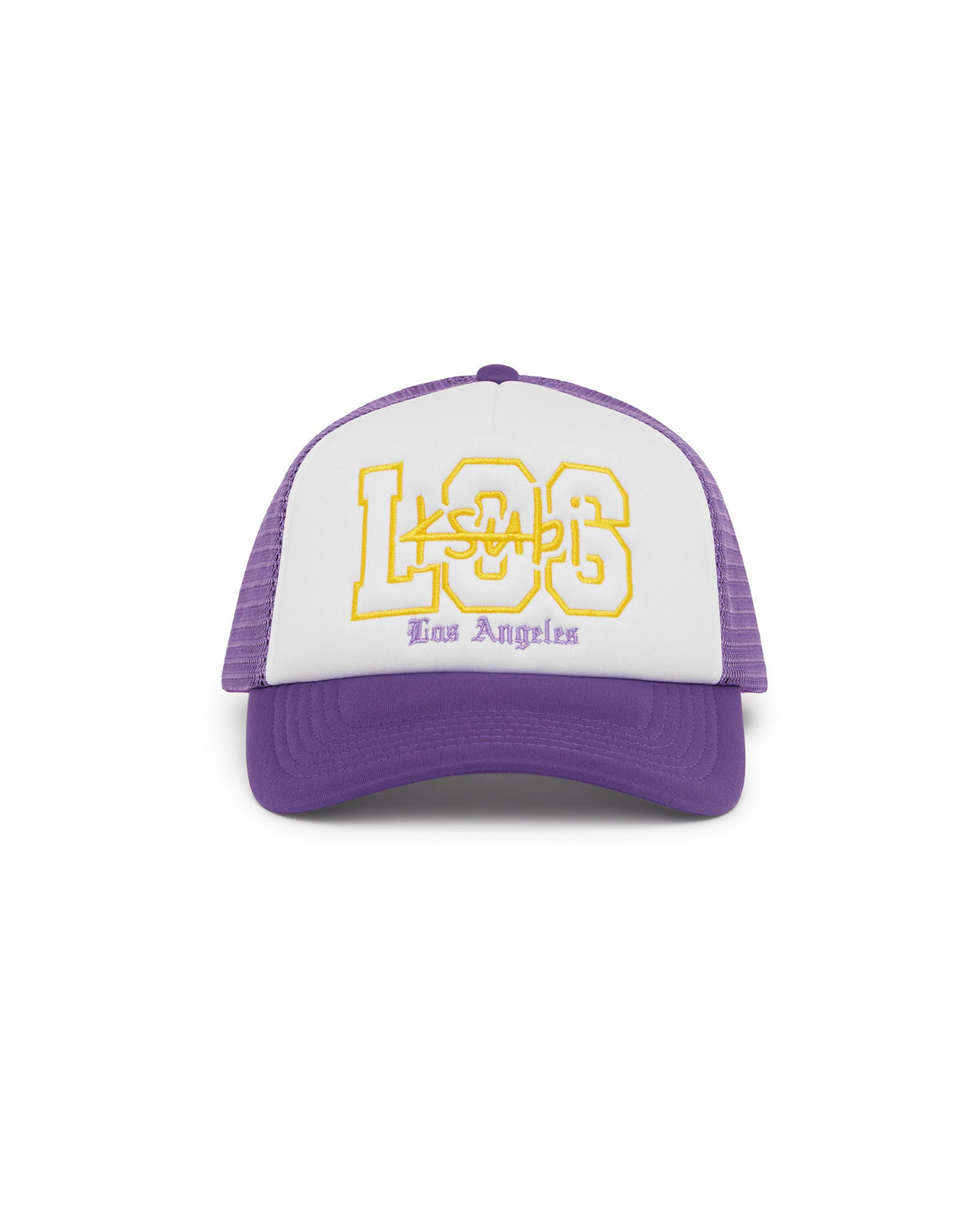 La And The Streets Trucker Cap Purple Regular Headwear - Purple